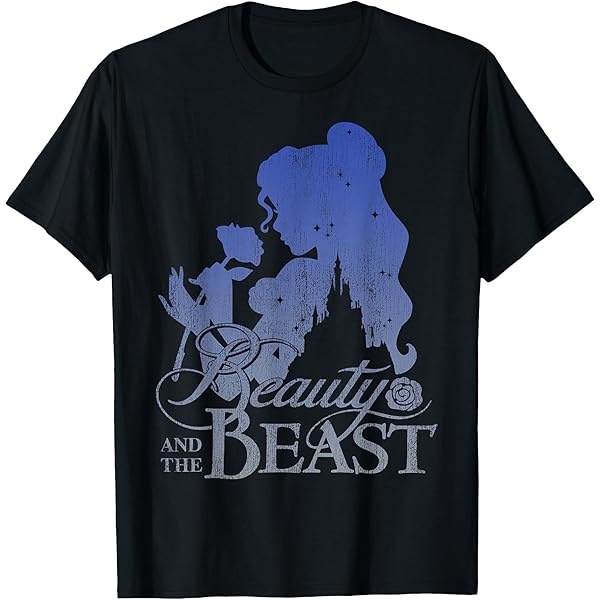 Amazon.com: Disney Beauty & The Beast Belle Smell A Rose Profile T