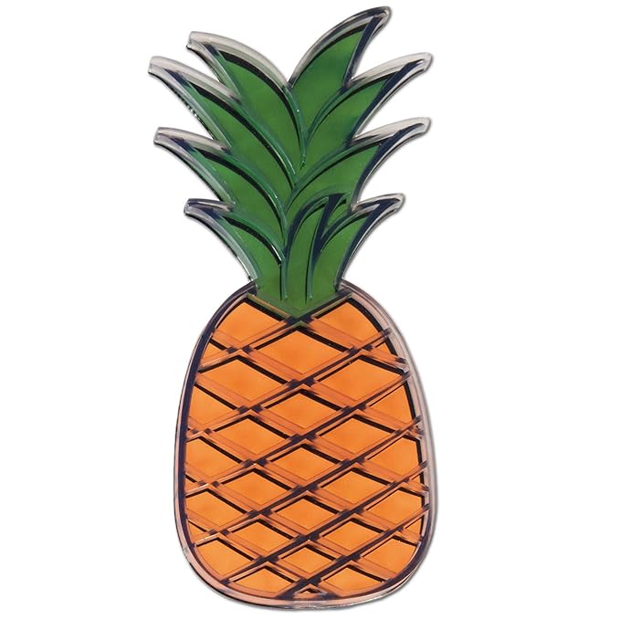 ELFGEN'84 Anti Rutsch Aufkleber Pineapple Pad FW15.16 Yellow