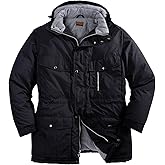 Boulder Creek by KingSize Men's Big & Tall Fleece-Lined Parka With Detachable Hood And 6 Pockets