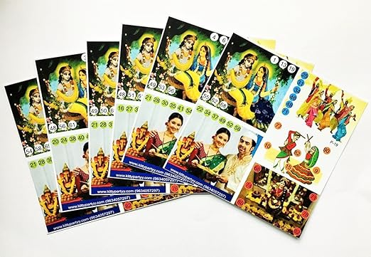 Indian Festival Tambola Tickets