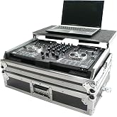 Fits Numark NV DJ Controller | Flight Case Glide Laptop Stand Harmony Cases | Road-ready gig transport, custom-fit protection for your mixing rig, secure travel storage, mobile setup convenience