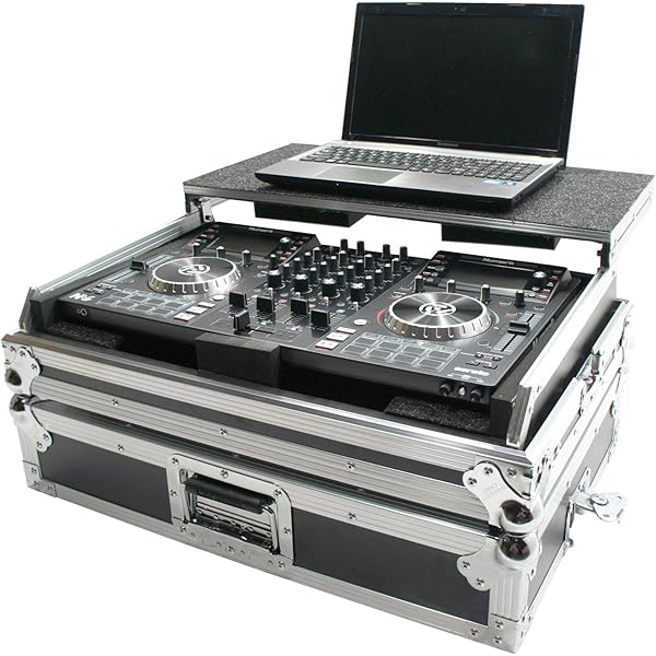 Pioneer DDJ-SX コントローラーとケース Black Pioneer DDJ-RX / SX / SX2 / SX3 Flight Case with