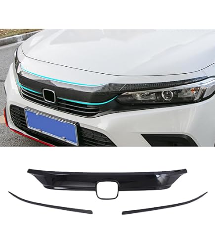 2022-2024 Honda Civic 11th IKON Front Bumper Lip W/LED PP – K2