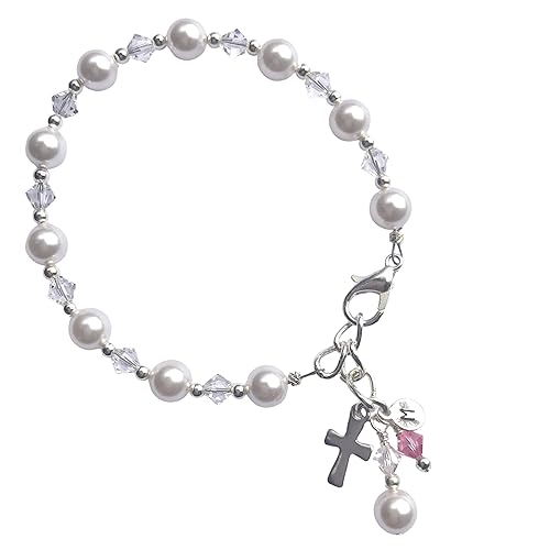 girls communion bracelet