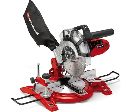Einhell 1600W Compound Miter Saw 5000 rpm with Dust Bag TC-MS 2112