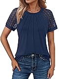 AUTOMET Womens Summer Tops Spring Shirts Trendy