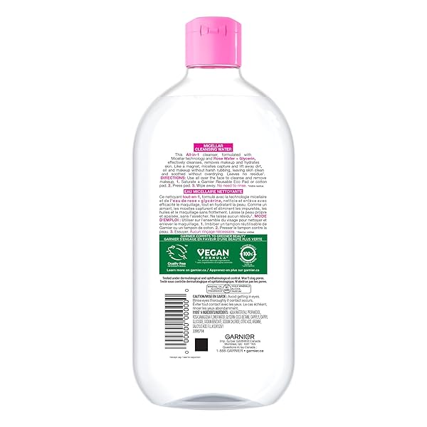 GARNIER SKINACTIVE MICELLAR CLEASING WATER ALL-IN-1 23.7 OZ.