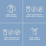 Kilner Square Clip Top Jar 1.5L Airtight Glass Jar for Preserving Food view 3