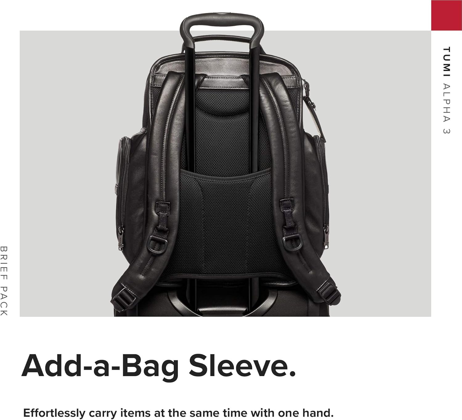 tumi alpha 3 leather backpack