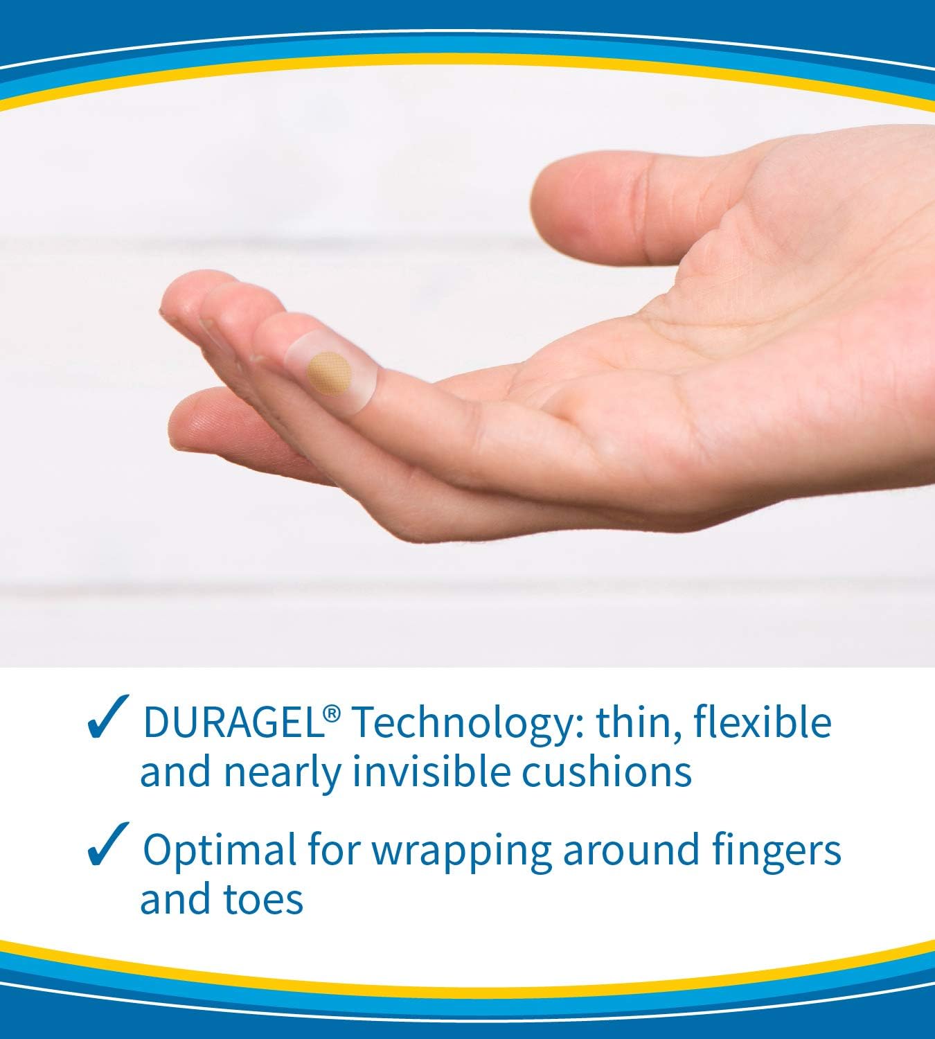 Dr. Scholl's ClearAway Wart Remover with Duragel Technology, 9ct / Clinically Proven Wart Removal of Common Warts with Discreet Thin and Flexible Cushions, Optimal for Fingers and Toes: Health & Personal Care
