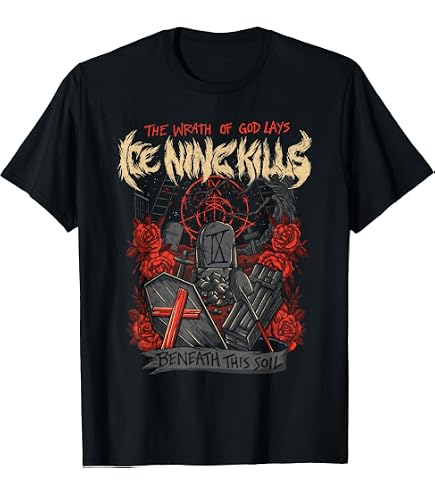 Amazon.com: Ice Nine Kills - Hip To Be Scared T-Shirt : Clothing