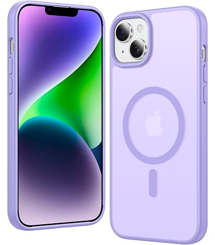Amazon.com: JETech Magnetic Matte Case for iPhone 14 Plus, Light