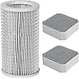 3 Pack Replacement Filters Set for Molekule Air Purifier, Include 1 Pack PECO-Filter and 2 Pack Pre-Filter