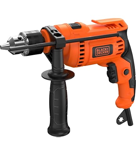 BLACK+DECKER Furadeira de Impacto 13mm, Acompanha Maleta de