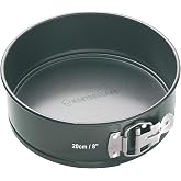 Kitchen Craft Master Class Non-Stick 20cm/8" Springform Round Cake Pan Tin KCMCHB19
