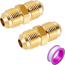 Anderson Metals Brass Tube Fitting - 90 Degree Elbow, 1/2 X 1/2 Inch Flare Connection