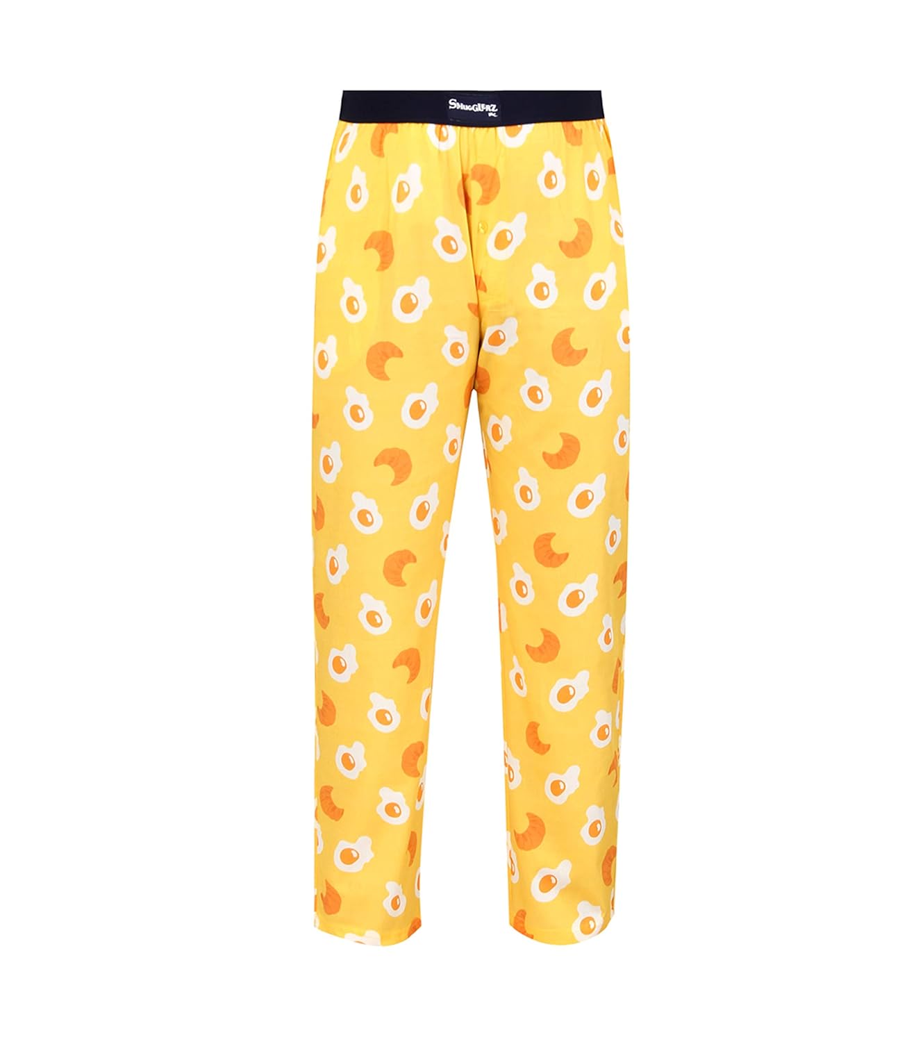 Buy SMUGGLERZ INC. Eggs & Croissants Printed Cotton Pyjama Pants for