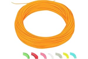 Maxcatch Fly Fishing Line (Weight Forward, Floating) and Fly Line Combo with Backing Leader and Tippet (1F/2F/3F/4F/5F/6F/7F/