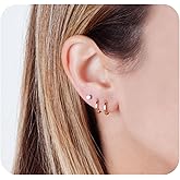 Tooliks Tiny Hoop Earrings – 12mm or 14mm, Gold Filled, Rose Gold or Sterling Silver, Small Sleeper Hoops