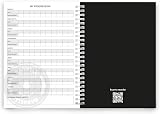 Lifestyle Planners Workout Tracker A5 104 Pages 100 Workouts Six Colours view 4