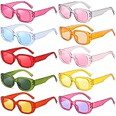 Fsmiling Women Sunglasses Bulk Party Favors Sunglasses 90s Glasses Shades Costume Eyewear-10/20Pack