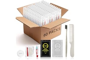 Toiletry Kits Homeless Personal Hygiene Kits for Homeless Care Package Supplies In Bulk, Disposable Travel Size Essential Wom