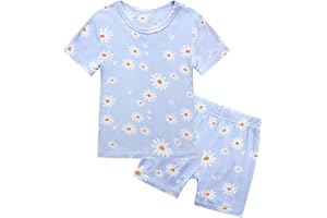 O2 BABY Toddler Pajamas Boys Girls Pajama Set Viscose from Bamboo Baby Pajamas Sleepwear 2-Piece PJS Set 12 Month - 7 Years