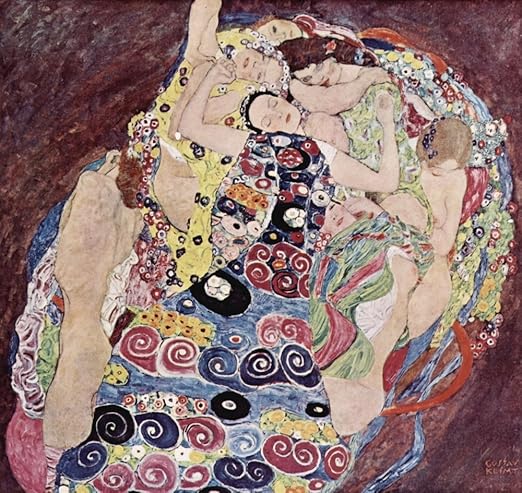 Amazon Co Jp 絵画風 壁紙ポスター はがせるシール式 グスタフ クリムト バージン 1906年 アール ヌーヴォー キャラクロ K Klt 018s1 628mm 594mm 建築用壁紙 耐候性塗料 ホビー 通販
