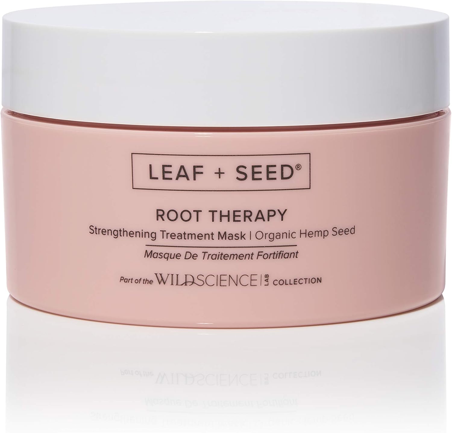 Wild Science Lab LEAF + SEED Root Therapy Strengthening Treatment Mask, rediscover strength, lustre and manageability