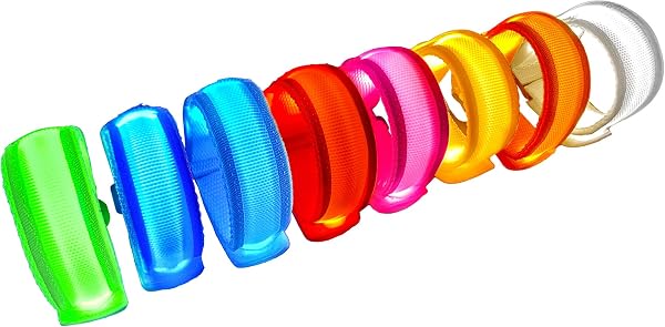 KIRALUMI LED Light-Up Bracelets (8-Pack)