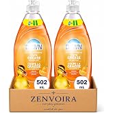 ZENVOIRA Dawn Ultra Dish Soap Dishwashing Liquid Orange 502ML-2 Ct