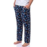Harry Potter Hogwarts House Crest PJs Men's All Over Print Pajama Pants - Gryffindor Slytherin Hufflepuff Ravenclaw