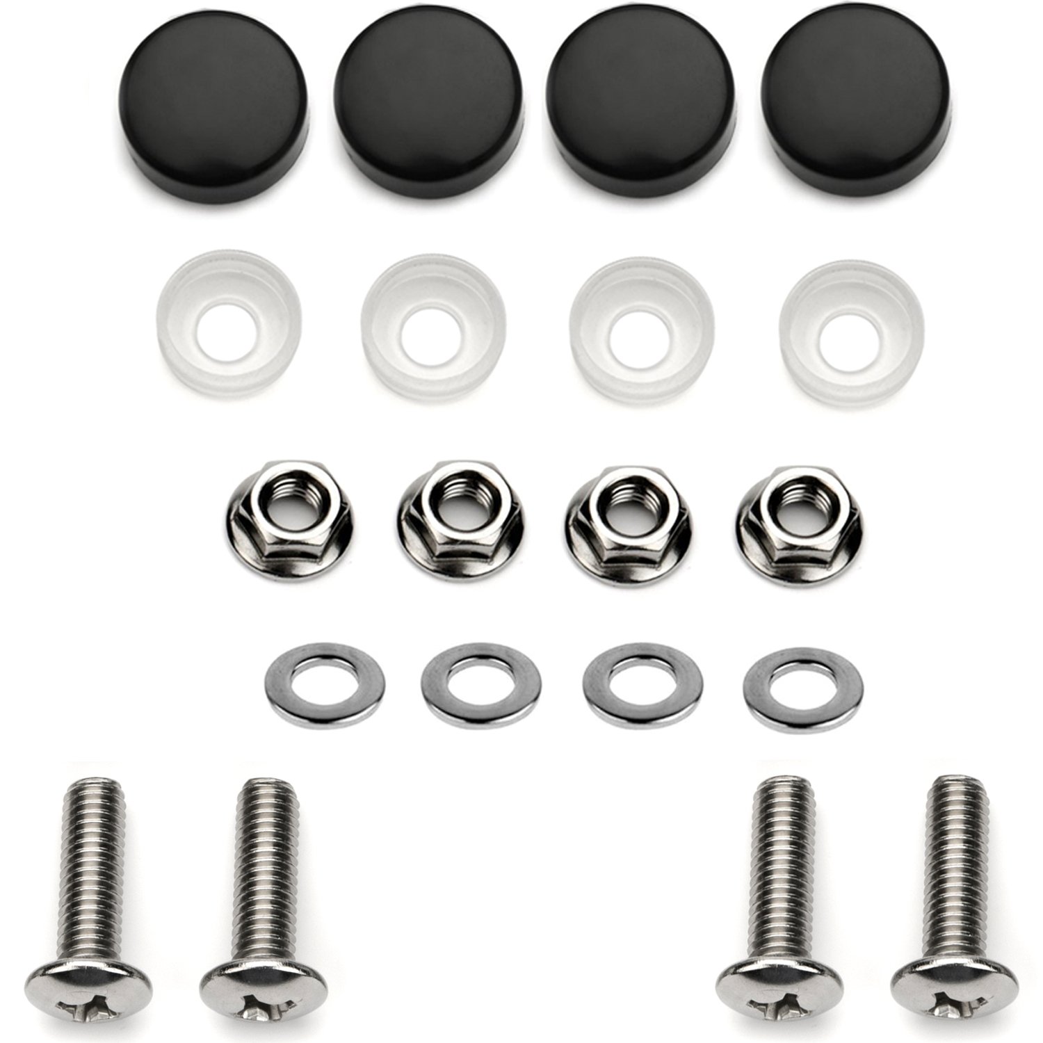 M6x20mm Motorcycle Car Titanium License Plate Frame Bolts Screws