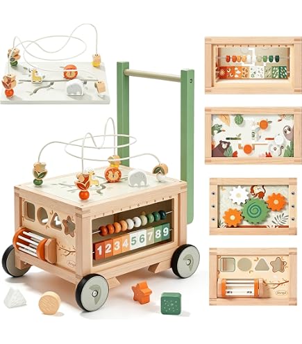 Amazon.com: Joyreal Wooden Push & Pull Toy Montessori Baby Amazon.com: Joyreal Wooden Push & Pull Toy Montessori Baby