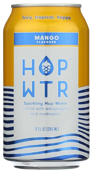 HOP WTR MANGO SPARKLING HOP WATER, 12 FZ