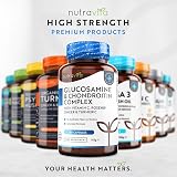 Nutravita Glucosamine & Chondroitin Complex 2 x 180 capsules UK view 7