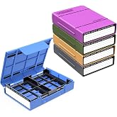 ORICO 5-Pack Hard Drive Carrying Case Protective Box for 3.5/2.5 Inch SSD HDD Portable with Anti-Static,Shockproof and Dust Proof Travel Storage Bag-PHP25-5C