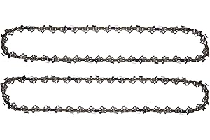 2PC 10-Inch Replacement Chain for Black & Decker LCS1020 20V Max Lithium Ion Chainsaw