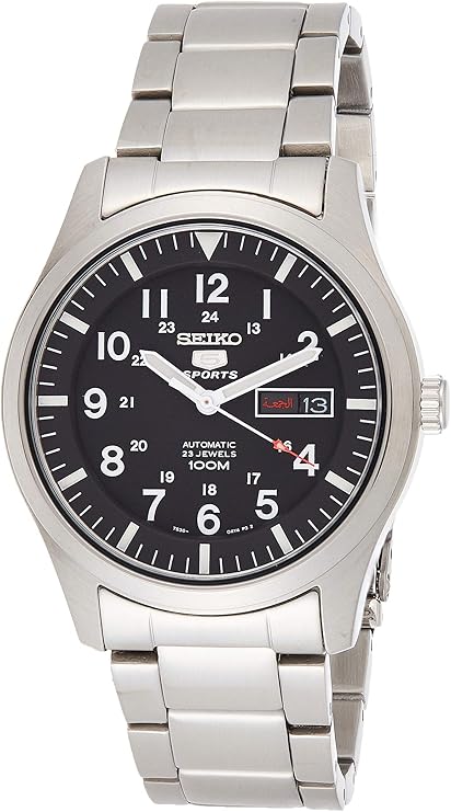 Seiko Reloj Analógico Automático para Hombre con Correa de ...