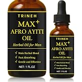 Trineh Max+ Afro Ayiti Oil for Men, Mens Body Massage Oil | Africa Natural Herbal Formula | Fast &amp; Effective - 1 OZ (1)