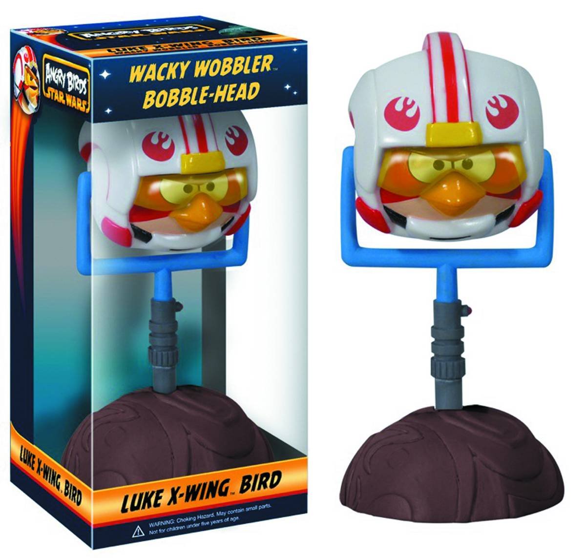 Angry Birds Star Wars X-Wing Pilot Bird Wacky Wobbler