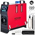 VEVOR Diesel Air Heater, 8 kW DC12-24V, Fast Heating Diesel Parking Heater with Remote Control and Blue LCD Switch, Low Noise