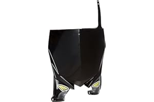 Cycra 1CYC-0990-12 Black Plastic Motorcycle Stadium Front Number Plate