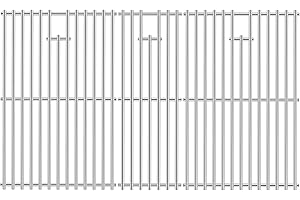 SUZLON Cooking Grates for Nexgrill 720-0882A Evolution Infrared Plus 5-Burner, Solid Rod Stainless Steel Grill Grates Replacement for Nexgrill 5 Burner 720-0882A, 3 Pack
