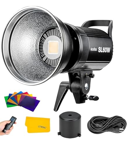 Amazon.com : Godox SL60IIB Video Bi-Color 2 Light Kit with App