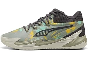 PUMA Mens Dagger Basketball Shoe Sneaker