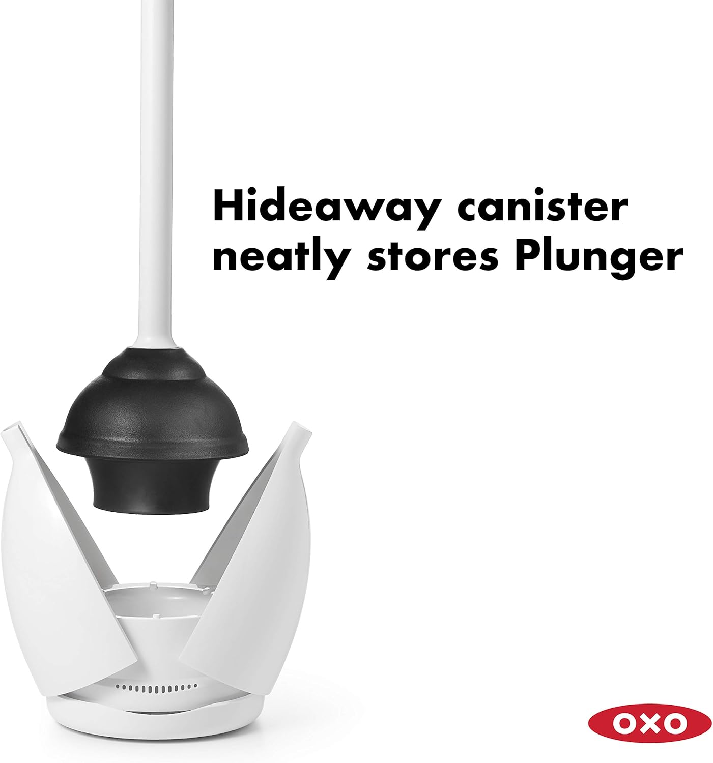 OXO Good Grips Toilet Plunger with Holder: Home & Kitchen