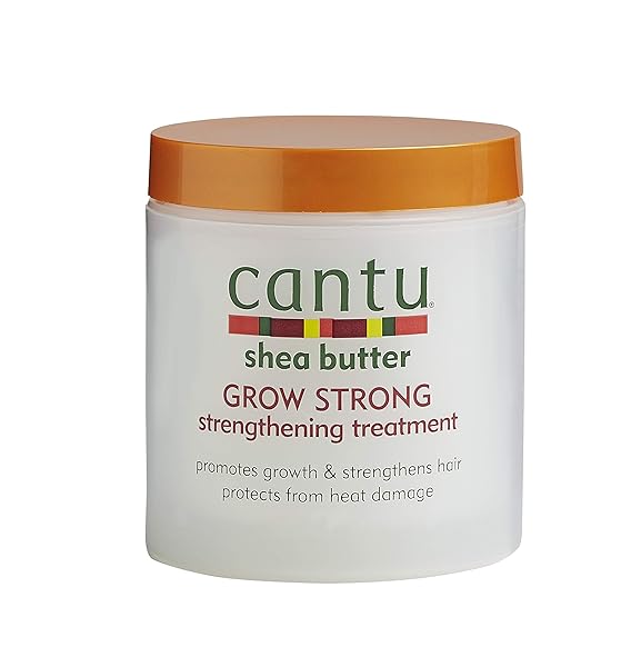 CANTU SHEA BUTTER GROW STRONG TREATMENT, 6.0 OUNCE (PACK OF 2)