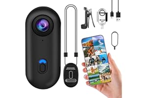 OBEST Mini Action 1080P Underwater Camera, Mini Waterproof WiFi Cam, Helmet Camera for Bicycle and Motorcycle, Daily Vlog, Ou