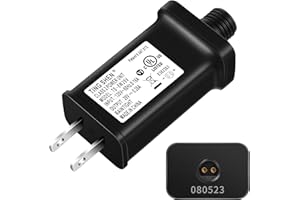 Enhon 29V 8W Class 2 LED Power Supply, UL Listed TS-8W29V Transformer Replacement, IP44 Waterproof Low Voltage Christmas Tree US Plug Adapter for LED String Light and Christmas Tree Light